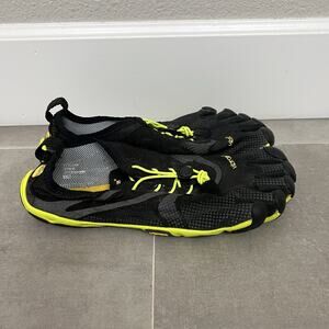 Vibram FiveFingers V-Run Womens 9-9.5 EU 41 Black Barefoot Minimalist Shoes